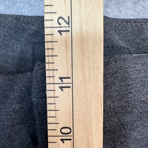 Studio by Torrid Trouser Slim Boot Pants SZ 16R Dark Charcoal Heather Ponte Knit - Picture 11 of 13